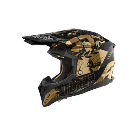 ECHIPAMENTE CROSS ENDURO - CASCA AIROH AVIATOR 3 THE LEGEND NEGRU/MARO M