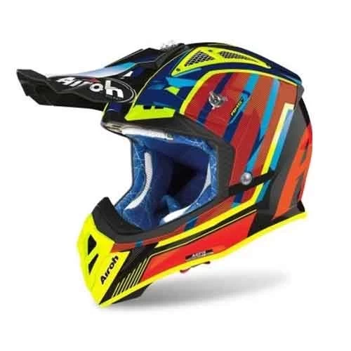 ECHIPAMENTE MOTO - CASCA AVIATOR 2.3 GLOW CHROME ORANGE XL