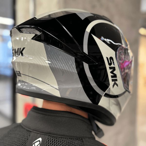 CASCA INTEGRALA GRI ANTRACIT / ALB [2]