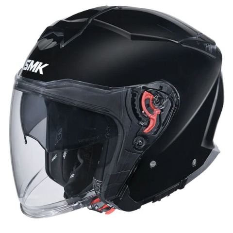 ECHIPAMENTE MOTO - CASCA SCUTER OPEN FACE SMK NEGRU