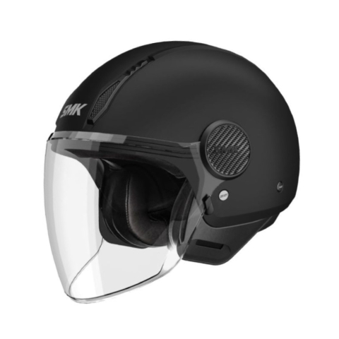 ECHIPAMENTE - CASCA SCUTER SMK NEGRU MAT L