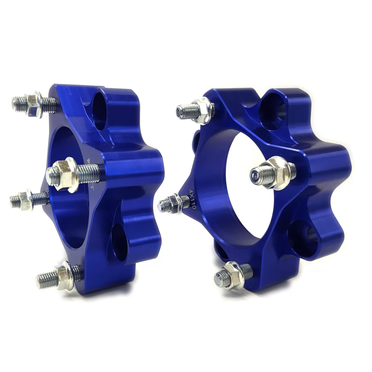 DISTANTIERE ROTI ATV - DISTANTIERE ROTI ATV 4/110 45MM ALBASTRU – CFMOTO / YAMAHA / SUZUKI (PREZON M10x1.25)