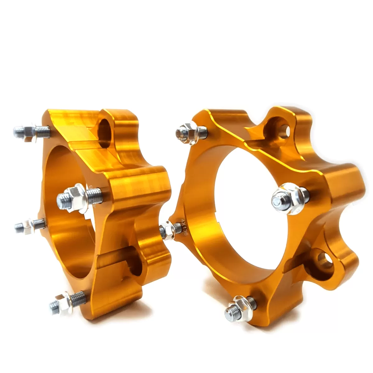 DISTANTIERE ROTI ATV - DISTANTIERE ROTI ATV 4/110 45MM ORANGE – CFMOTO / YAMAHA / SUZUKI (PREZON M10x1.25)