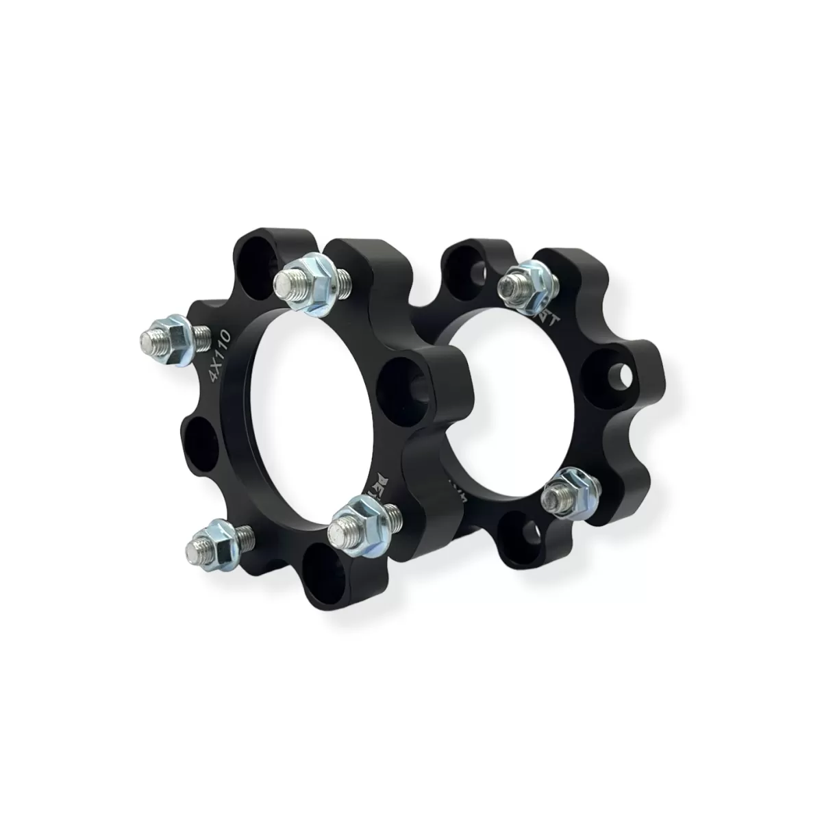 DISTANTIERE ROTI ATV 4/110 50MM NEGRU - CFMOTO / YAMAHA / SUZUKI (PREZON M10x1.25) [5]