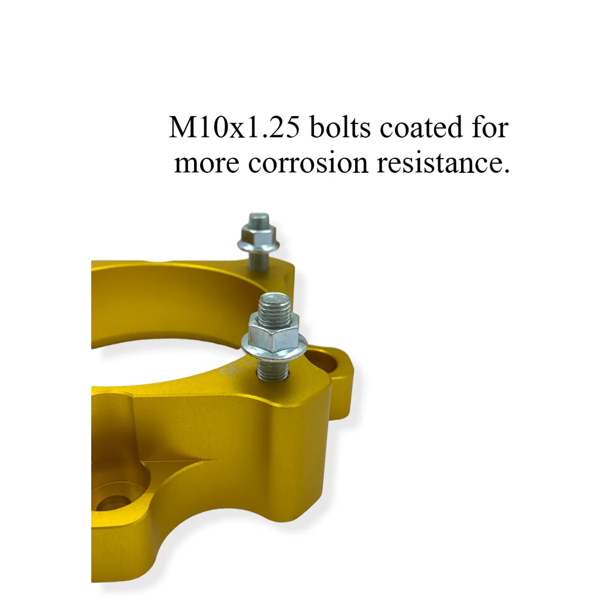 Distantiere Roti ATV 4/136 35mm Galben – Can-Am / Bombardier (Prezon M10x1.25) [3]