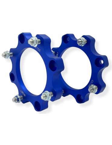 DISTANTIERE ROTI ATV 4/156 45MM BLUE - POLARIS (PREZON M10x1.25) [5]