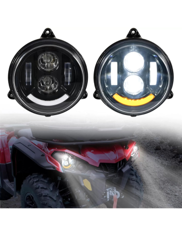 PROIECTOARE LED ATV UTV - FARURI CU SEMNAL ATV CAN-AM OUTLANDER