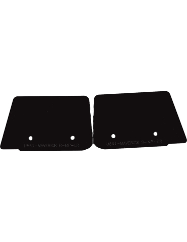 FLAPSURI / PROTECTII LA ROTI IMPOTRIVA PIETRELOR PENTRU CAN-AM MAVERICK R - NEGRU [2]