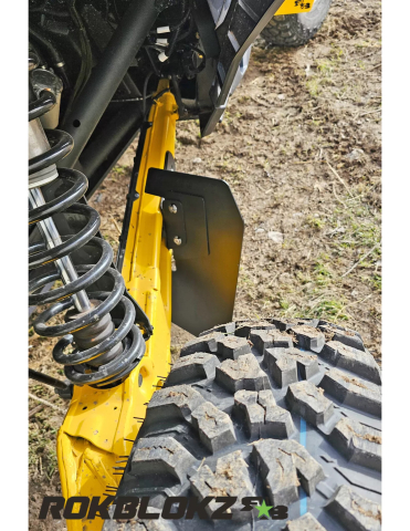 FLAPSURI / PROTECTII LA ROTI IMPOTRIVA PIETRELOR PENTRU CAN-AM MAVERICK R - NEGRU [7]