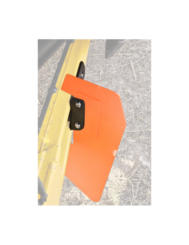 ACCESORII SSV - FLAPSURI / PROTECTII LA ROTI IMPOTRIVA PIETRELOR PENTRU CAN-AM MAVERICK R - PORTOCALIU