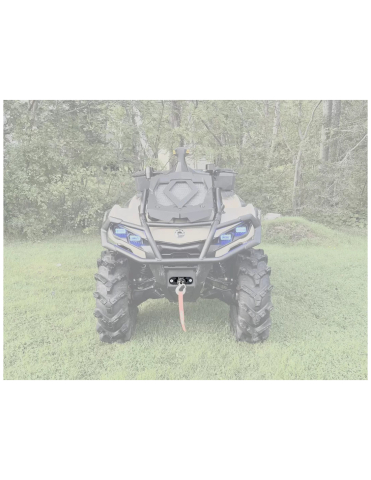 GHIDAJ TROLIU SUFA SINTETICA NG2 GALBEN ATV/UTV (distanta intre gaurile de prindere 127mm / 5") [1]