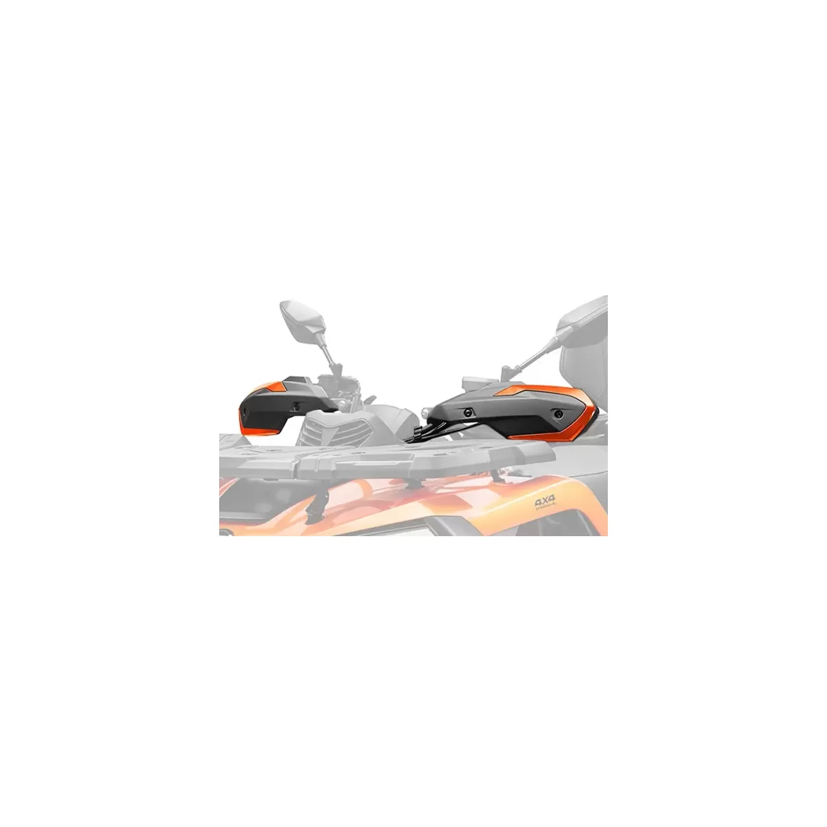 APARATORI MAINI ATV - Handguard ATV CFMOTO Portocaliu Lava – Set Stanga + Dreapta
