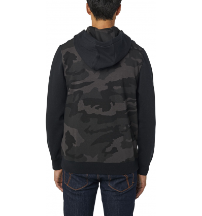 HANORAC FOX DESTRAKT CAMO ZIP FLEECE BLACK CAMO [4]