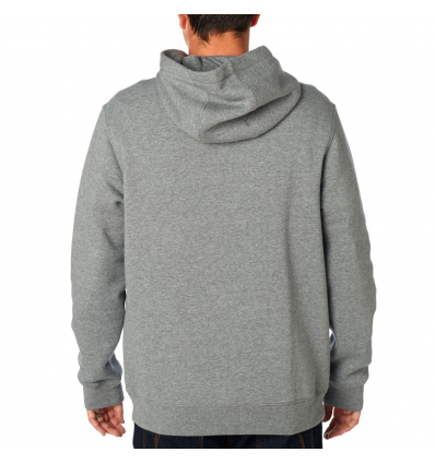 HANORAC FOX PRO CIRCUIT PULLOVER FLEECE HEATHER GRAPHITE S [2]