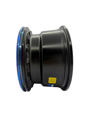 JANTA ATV CU BEADLOCK 4/110 12X7 - CFMOTO / YAMAHA / SUZUKI - NEGRU CU ALBASTRU [5]