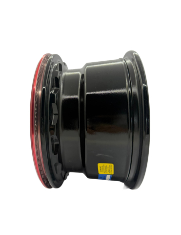 JANTA ATV CU BEADLOCK 4/110 12X7 - CFMOTO / YAMAHA / SUZUKI - NEGRU CU ROSU [5]