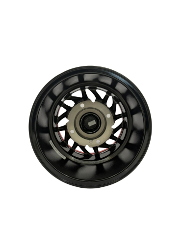 JANTA ATV CU BEADLOCK 4/110 12X7 - CFMOTO / YAMAHA / SUZUKI - NEGRU CU ROSU [4]