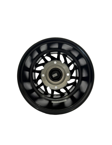 JANTA ATV CU BEADLOCK 4/137 12X7 - CAN-AM RENEGADE / OUTLANDER - NEGRU CU ARGINTIU [4]