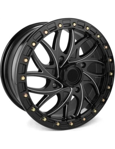 JANTE ATV - JANTA SSV CU BEADLOCK 4/137 15X7 - NEGRU LUCIOS