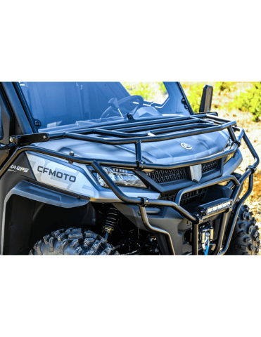 KIT BULLBAR FATA + RACK FATA UTV CFMOTO UFORCE [1]
