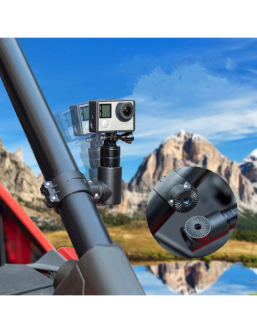 KIT MONTARE CAMERA GoPro Hero 9 8 7 6 5 4 (grosime bara u00eentre 4.36cm - 5.08cm) [1]