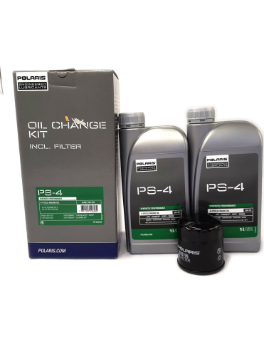 CONSUMABILE - KIT REVIZIE ULEI MOTOR POLARIS PS-4 5W50 + FILTRU 2520799 - SPORTSMAN 330/570/XP