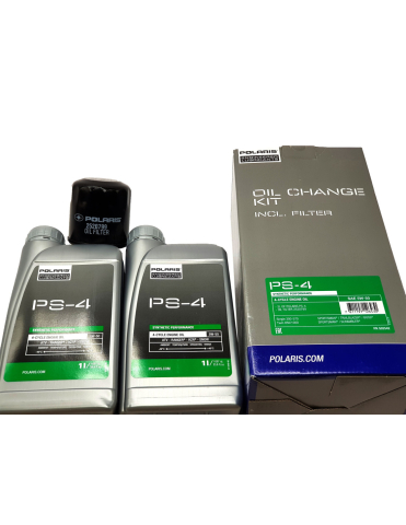 CONSUMABILE - KIT REVIZIE ULEI MOTOR PS-4 SAE 5W50 POLARIS + FILTRU 2540086