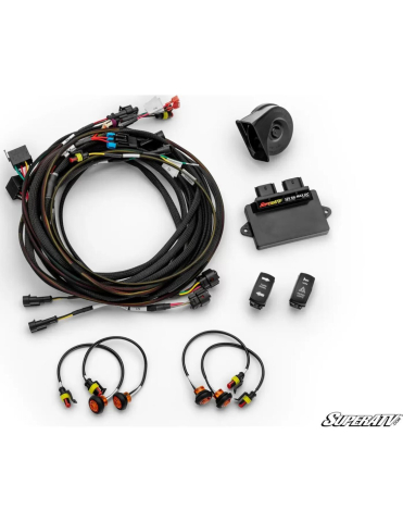 ACCESORII ELECTRONICE ATV / SSV - KIT SEMNALIZARE CU CLAXON CAN-AM MAVERICK R - PLUG & PLAY