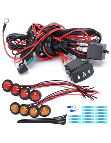 PIESE - KIT SEMNALIZARE FARA CLAXON - ATV / SSV / UTV - CAN-AM / POLARIS / CFMOTO / HONDA / YAMAHA / KAWASAKI / SUZUKI