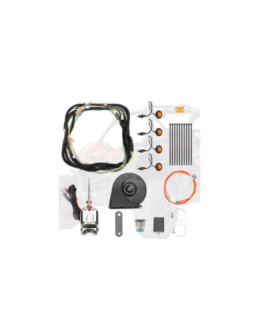 KIT SEMNALIZARE UNIVERSAL SSV / UTV Can-Am, Polaris, CFMOTO (cu maneta, NU cu buton) [0]