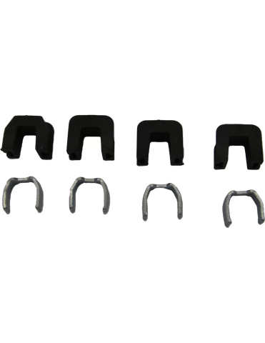 PIESE - KIT SLIDERE VARIATOR LINHAI (SET 4 CURSOARE + 4 DISTANTIERE)