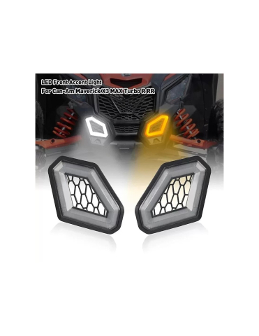 LED POZITIE FATA SSV CAN-AM MAVERICK X3 MAX TURBO R RR 2017-2023 [1]
