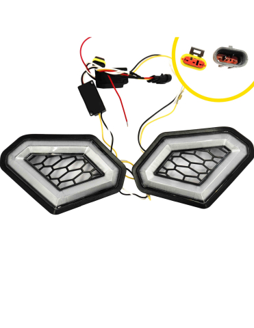 PROIECTOARE LED ATV UTV - LED POZITIE FATA SSV CAN-AM MAVERICK X3 MAX TURBO R RR 2017-2023