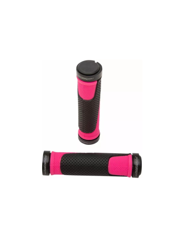 PIESE - MANSOANE GHIDON LOCK-ON NEGRU / ROZ DUAL DENSITY 22MM 13CM - PROGRIP