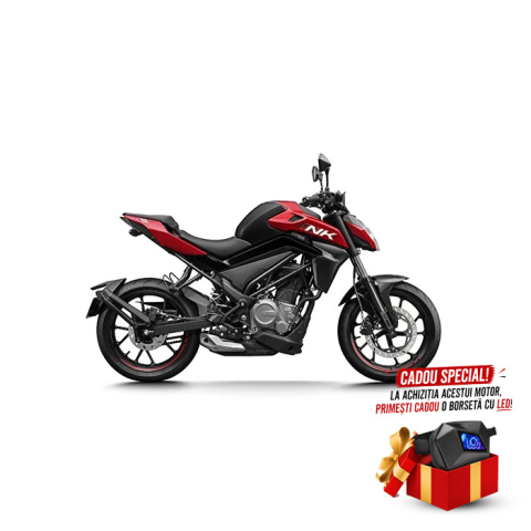 MOTOCICLETE - MOTOCICLETA CFLITE 250NK ROSU 2026