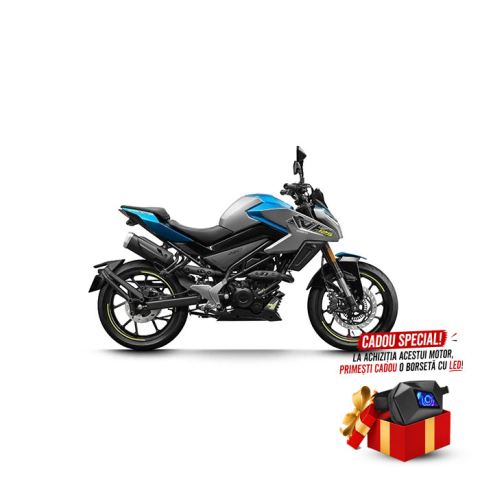 MOTOCICLETE - MOTOCICLETA CFMOTO 125NK ABS Albastru 2025