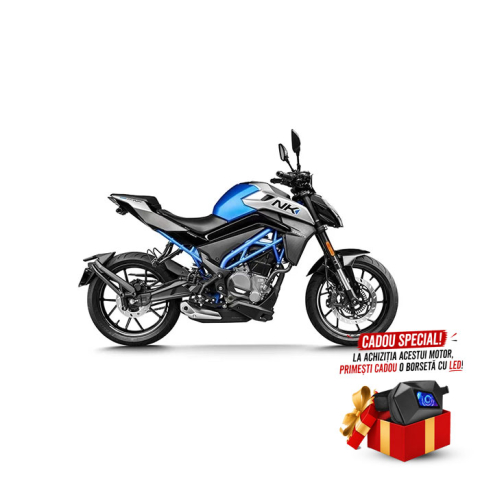 MOTOCICLETE - MOTOCICLETA CFMOTO 300NK ABS Albastru 2025