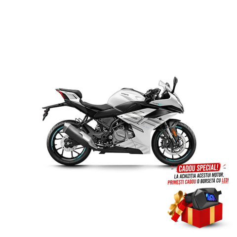 MOTOCICLETE - MOTOCICLETA CFMOTO 300SR ABS Alb 2026