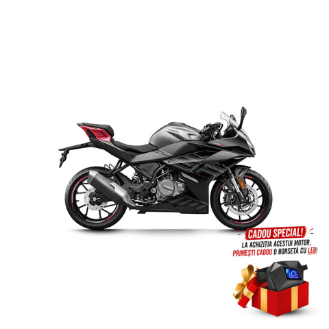 MOTOCICLETE - MOTOCICLETA CFMOTO 300SR ABS Negru 2026