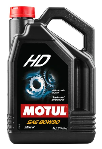 CONSUMABILE - MOTUL HD 80W90 5L - ULEI DE GRUP FATA / SPATE ATV - MOTOCICLETA / SSV / QUAD