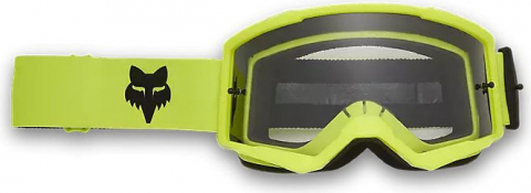 Ochelari Moto FOX Main Core – Galben Neon, Lentila Clara