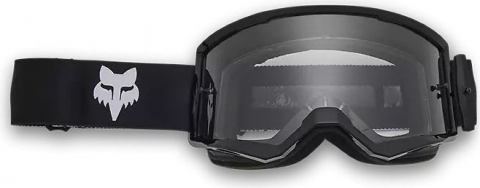 Ochelari Moto FOX Main Core – Negru, Lentila Clara
