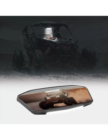 OGLINDA RETROVIZOARE CU LUMINA CABINA THE BEAST CAN-AM MAVERICK X3 [1]