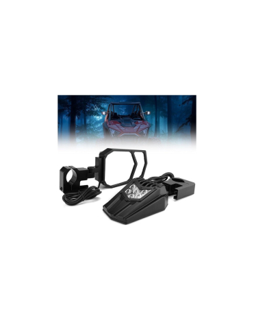 OGLINZI CU LED SSV / UTV CAN-AM / POLARIS / CFMOTO (TEVI 38-50MM) NEGRE THE BEAST [2]