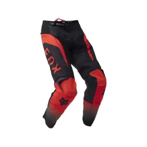ECHIPAMENTE MOTO - Pantaloni Moto FOX 180 Lean – Rosu Neon, Marimi Extinse