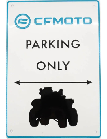 PIESE - PLACUTA ALUMINIU CFMOTO PARKING ONLY