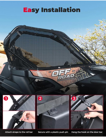 PLASE LATERALE SSV CFMOTO ZFORCE 1000 / Z10 [4]