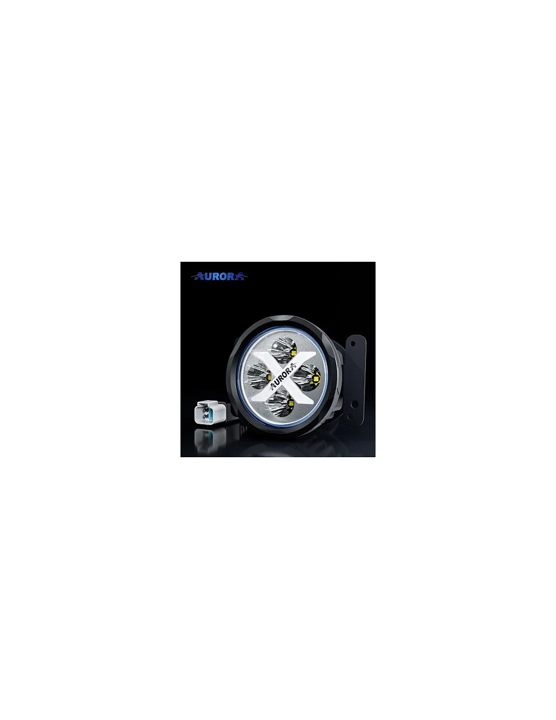 Proiector LED Aurora 40W 10.16cm (SET 2 BUC) – Accesoriu ATV SSV Off-Road [1]
