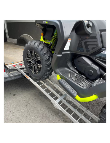 RAMPE PLIABILE ALUMINIU (2 BUC) ATV / MOTO, MODEL GRILAJ, 226x30.5 CM, INCARCARE MAX 680 KG [3]