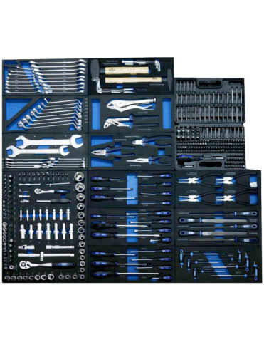 PIESE - SET 415 SCULE PENTRU CARUCIOR SERVICE GARAGEMEISTER